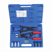 НАБОР СЪЕМНИКОВ ДЛЯ СТОПОРНЫХ КОЛЕЦ, СМЕННЫЕ НАСАДКИ, КЕЙС, 15 ПРЕДМЕТОВ KING TONY 45115PP