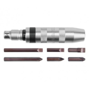 Отвёртка ударная + 6 бит "Yato"