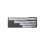 НАБОР ЗУБИЛ В ЛОТКЕ, УСИЛЕННЫЕ, 4 ПРЕДМЕТА KING TONY 11104PR10