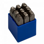 НАБОР УДАРНЫХ КЛЕЙМ 2 ММ, ЦИФРЫ, 9 ПРЕДМЕТОВ KING TONY 11409SQ03