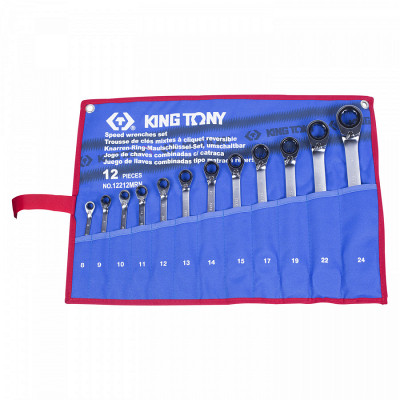 Набор комбинированных трещоточных ключей Набор комбинированных трещоточных ключей