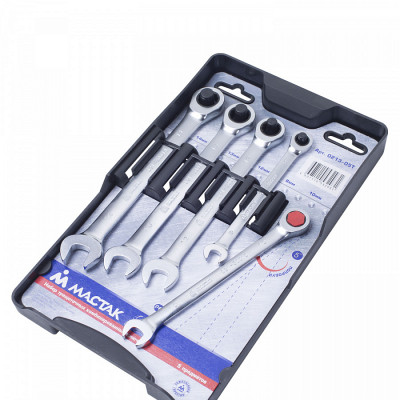 Набор комбинированных трещоточных ключей Набор комбинированных трещоточных ключей