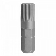 ВСТАВКА (БИТА) ТОРЦЕВАЯ 1/4", SPLINE, М10, L = 25 ММ KING TONY 102510M