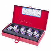 НАБОР ТОРЦЕВЫХ НАСАДОК 1/2", TORX, Т20-Т60 ММ, L = 60 ММ, 9 ПРЕДМЕТОВ KING TONY 4109PR