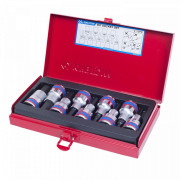 НАБОР ТОРЦЕВЫХ НАСАДОК 1/2", HEX, 3-14 ММ, L = 60 ММ, 9 ПРЕДМЕТОВ KING TONY 4110PR