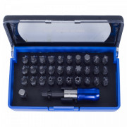 НАБОР ВСТАВОК (БИТ) 1/4", TORX, HEX, PZ, PH, SLOT, 32 ПРЕДМЕТА KING TONY 1032CQ