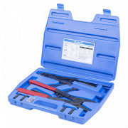 НАБОР СЪЕМНИКОВ ДЛЯ СТОПОРНЫХ КОЛЕЦ 406 ММ, СМЕННЫЕ НАСАДКИ, КЕЙС, 11 ПРЕДМЕТОВ KING TONY 45211PP