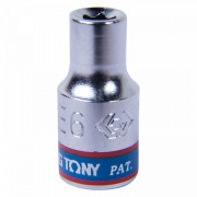 ГОЛОВКА ТОРЦЕВАЯ TORX Е-СТАНДАРТ 1/4", E6, L = 24 ММ KING TONY 237506M