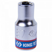 ГОЛОВКА ТОРЦЕВАЯ TORX Е-СТАНДАРТ 1/4", E7, L = 24 ММ KING TONY 237507M