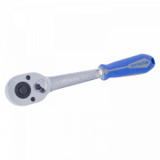 ТРЕЩОТКА 3/8", 200 ММ, 32 ЗУБЦА, ФЛАЖКОВАЯ С КНОПКОЙ, ФИКСАТОР KING TONY 3771-08G