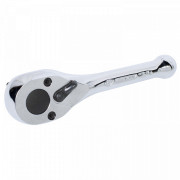 ТРЕЩОТКА 1/2", 125 ММ, 64 ЗУБЦА, ФЛАЖКОВАЯ KING TONY 4760-05