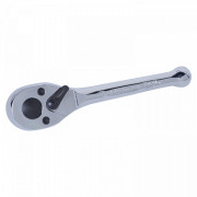 ТРЕЩОТКА 1/4", 100 ММ, 72 ЗУБЦА, ФЛАЖКОВАЯ KING TONY 2760-04