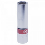 ГОЛОВКА ТОРЦЕВАЯ ГЛУБОКАЯ ШЕСТИГРАННАЯ 3/8", 7/16", ДЮЙМОВАЯ KING TONY 323514S