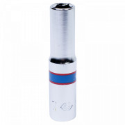 ГОЛОВКА ТОРЦЕВАЯ ГЛУБОКАЯ ШЕСТИГРАННАЯ 1/4", 7 ММ KING TONY 223507M