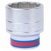 ГОЛОВКА ТОРЦЕВАЯ СТАНДАРТНАЯ ДВЕНАДЦАТИГРАННАЯ 3/4", 1-13/16", ДЮЙМОВАЯ KING TONY 633058S