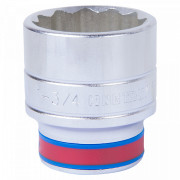 ГОЛОВКА ТОРЦЕВАЯ СТАНДАРТНАЯ ДВЕНАДЦАТИГРАННАЯ 3/4", 1-3/4", ДЮЙМОВАЯ KING TONY 633056S