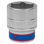 ГОЛОВКА ТОРЦЕВАЯ СТАНДАРТНАЯ ШЕСТИГРАННАЯ 3/4", 38 ММ KING TONY 633538M