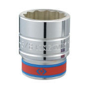 ГОЛОВКА ТОРЦЕВАЯ СТАНДАРТНАЯ ДВЕНАДЦАТИГРАННАЯ 3/4", 1-15/16", ДЮЙМОВАЯ KING TONY 633062S