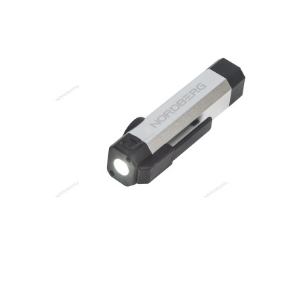 ЛАМПА светодиодная 1+1, с УФ подсветкой, аккумуляторная, 3,6В NORDBERG 1901 ЛАМПА светодиодная 1+1, с УФ подсветкой, аккумуляторная, 3,6В NORDBERG 1901