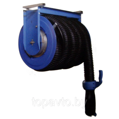 КАТУШКА ДЛЯ ВЫТЯЖКИ ОТРАБОТАННЫХ ГАЗОВ СО ШЛАНГОМ 102ММ X 10М КАТУШКА ДЛЯ ВЫТЯЖКИ ОТРАБОТАННЫХ ГАЗОВ СО ШЛАНГОМ 102ММ X 10М