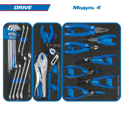 НАБОР ИНСТРУМЕНТОВ "DRIVE" В КРАСНОЙ ТЕЛЕЖКЕ, 251 ПРЕДМЕТ KING TONY 934-251MRV НАБОР ИНСТРУМЕНТОВ "DRIVE" В КРАСНОЙ ТЕЛЕЖКЕ, 251 ПРЕДМЕТ KING TONY 934-251MRV