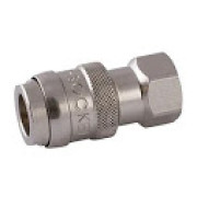 Быстроразъем пневматический с внутренней резьбой 1/2" стандарт EUROPEAN DN 10 сечение 10 мм