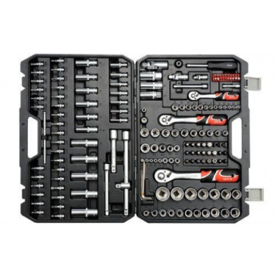 Набор инструмента 1/2", 3/8", 1/4" XXL (173пр.) CrV "Yato" Набор инструмента 1/2", 3/8", 1/4" XXL (173пр.) CrV "Yato"