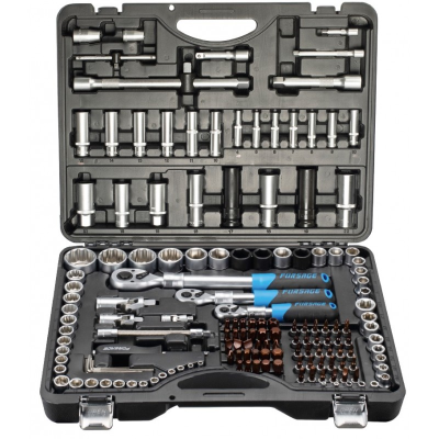 Набор инструмента Forsage 150+6пр.1/4''3/8''1/2'' Набор инструмента Forsage 150+6пр.1/4''3/8''1/2''