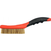 Щетка ручная латунная 4 рядка 260мм "Yato"