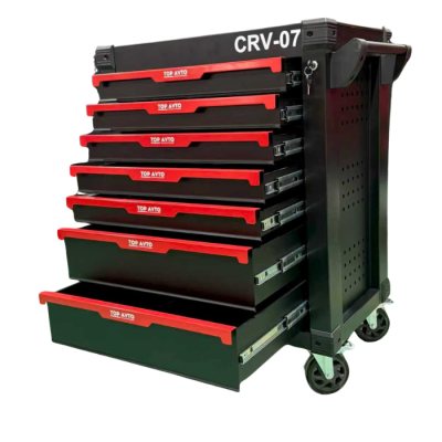 Инструментальная тележка 7 полок с инструментом Top Avto CRV07-421 Инструментальная тележка 7 полок с инструментом Top Avto CRV07-421