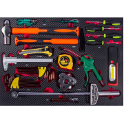 Инструментальная тележка 7 полок с инструментом Top Avto CRV07-369