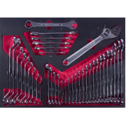 Инструментальная тележка 7 полок с инструментом Top Avto CRV07-369