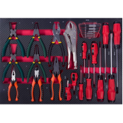 Инструментальная тележка 7 полок с инструментом Top Avto CRV07-369