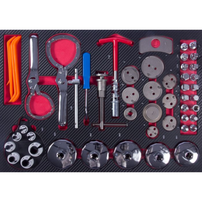 Инструментальная тележка 7 полок с инструментом Top Avto CRV07-421 Инструментальная тележка 7 полок с инструментом Top Avto CRV07-421