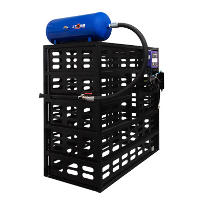 Защитная клеть для накачки колес грузовых автомобилей КЗ -11 Защитная клеть для накачки колес грузовых автомобилей КЗ -11