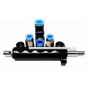 Распределительный блок (А) педали для шиномонтажного станка