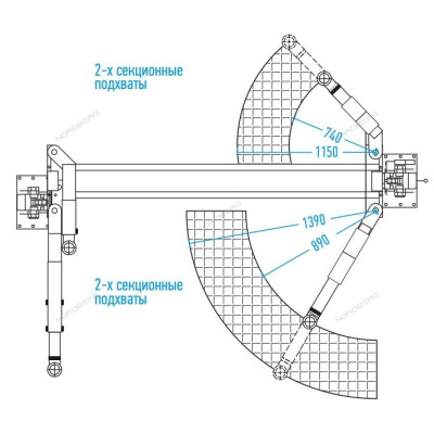 Двухстоечный подъемник Двухстоечный подъемник