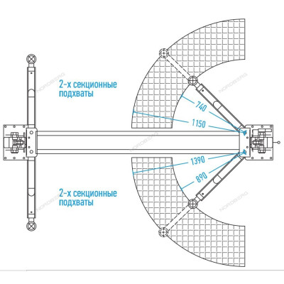 Подъемник NORDBERG N4121B-4T Подъемник NORDBERG N4121B-4T