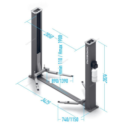 Подъемник NORDBERG N4121B-4T Подъемник NORDBERG N4121B-4T