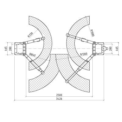 Подъемник Unite ES-1112 г/п. 3.2 тонны, Подъемник Unite ES-1112 г/п. 3.2 тонны,