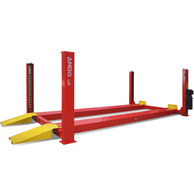 A4140 Подъемник четырехстоечный для слесарных работ с грузовым авто A4140 Подъемник четырехстоечный для слесарных работ с грузовым авто