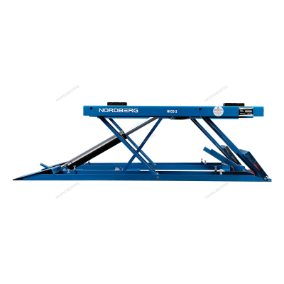 Подъемник ножничный, г/п 3 т (220В) NORDBERG N633-3_220 Подъемник ножничный, г/п 3 т (220В) NORDBERG N633-3_220