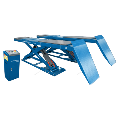 Подъемник ножничный для сход-развала NORDBERG, без заглубления, 4 т, 380 В Подъемник ножничный для сход-развала NORDBERG, без заглубления, 4 т, 380 В