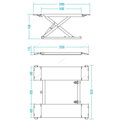 Подъемник ножничный для шиномонтажа и зоны приемки NORDBERG, г/п 3 т (220В) Подъемник ножничный для шиномонтажа и зоны приемки NORDBERG, г/п 3 т (220В)