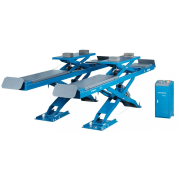 Подъемник ножничный для сход-развала г/п 4,5 т, 2 уровня подъема (с аварийным опусканием)