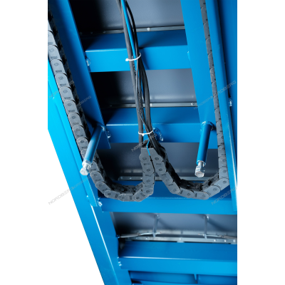 Подъемник ножничный для сход-развала г/п 4,5 т, 2 уровня подъема (с аварийным опусканием) Подъемник ножничный для сход-развала г/п 4,5 т, 2 уровня подъема (с аварийным опусканием)