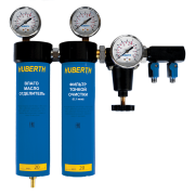 Воздушный 2-ступенчатый фильтр для окраски HUBERTH RP106002 с редуктором и манометрами
