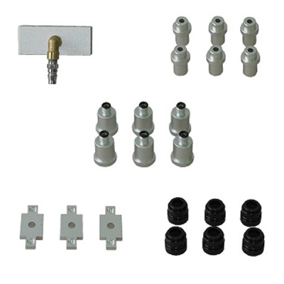 Комплект адаптеров SFA602 для CNC 602 для форсунок с боковой подачей Комплект адаптеров SFA602 для CNC 602 для форсунок с боковой подачей