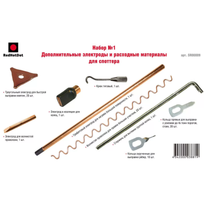 Набор № 1 расходных материалов для споттеров (75 предметов) Набор № 1 расходных материалов для споттеров (75 предметов)