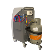 Установка для заправки автокондиционеров GrunBaum AC8000S BUS, автомат, R134, подогрев, шланг 5м.